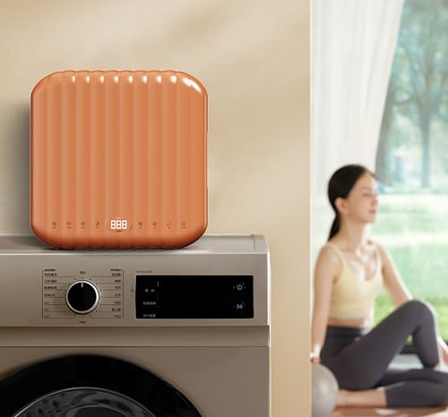 McbeAn Tragbarer Wäschetrockner, Mini-Wäschetrockner, Integriertes Waschen Und Trocknen, Dreidimensionale Trommeltrocknung Bei 60 °C, Intelligente Trocknung, Reiner Kupfermotor Mit Langer Lebensdauer