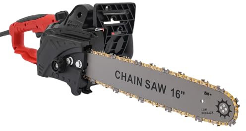 Tronçonneuse électrique 2000 W, 800 tr/min 405 mm, vitesse de coupe 650 m/min, 220 V pour couper tous les types de branches de bois, etc