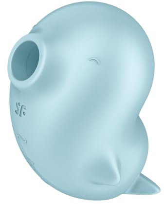 Satisfyer Sassy Seal Druckwellen-Vibrator | Klitoris-Stimulation mit 11 Intensitäten & 12 Vibrationsprogrammen | Wasserdicht (IPX7) | Hochwertiges Silikon | Sex-Spielzeug für Damen