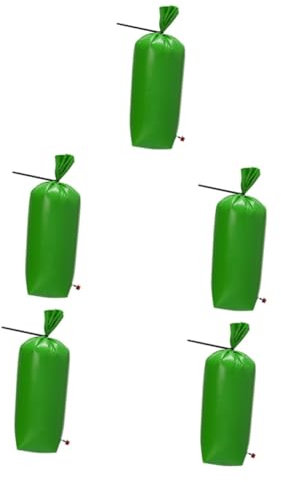 Kisangel 5stücke Drip Irrigation Bag Für Bäume Und Sträucher Wassersparend Robustem Leicht Und Tragbar Für Gartenbewässerung Und Pflanzenpflege