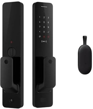 Good Homie Automatic Smart Door Lock Biometric Fingerprint NFC Security Smart Door Lock Work With Apple HomeKit & Mi Home App(Add NFC card)