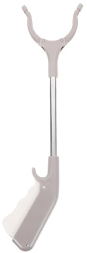 IFANLANDOR Pinzas Recoge Objetos de Acero Inoxidable 40 CM, Juego de 2 Unidades, Herramienta Multiusos para Alcance en Jardinería y Limpieza Doméstica, Resistente Oxidación