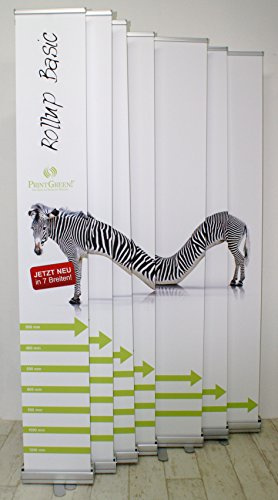 PrintGreen! Roll Up Display 120 x 200 cm ohne Grafik/Druck