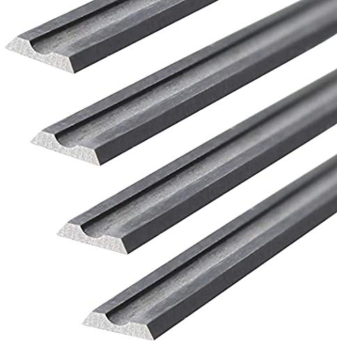 4x HM Hartmetall Hobelmesser Wendemesser 80,5mm für Hobel Elektrohobel AEG DEWALT ELU