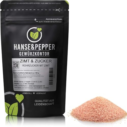 1kg Zimt & Zucker Zimtzuckermischung Zimt und Zucker Gewürzmischung Dessert - Gourmet Serie