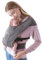 Ergobaby Babytrage für Neugeborene ab Geburt Extra Weich, Embrace Bauchtrage Baby-Tragetasche Ergonomisch, Heather Grey