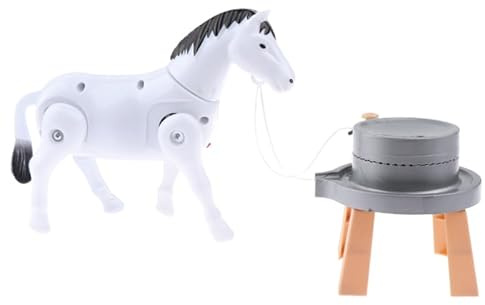 HugMiu Cavallo Elettrico Giocattolo Cavallo Elettrico Giocattolo Cavallo Giocattolo Elettrico Giocattolo del Cavallo Giocattolo Elettrico