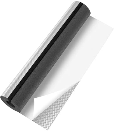 ID 22-114mm Isolierschlauch,Frostschutz-Isolierrohr,0.95m Rohrisolierung Schaumstoff Schutzschlauch Heizungsrohr Isolierung,für Rohrisolierung Im Erdreich,Flammschutzmittel (108x20mm/4.25x0.8in)