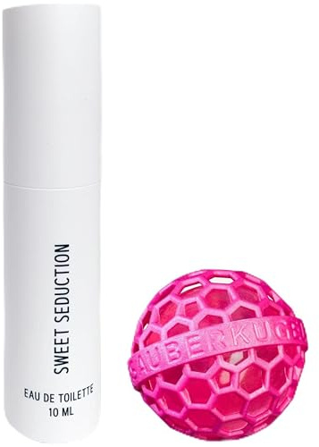 Sauberkugel Bundle – Taschenreiniger Think PINK + Taschenduft Sweet Seduction – Parfum Zerstäuber für unterwegs 10ml – Praktisches Geschenk