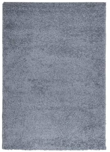 vidaXL Teppich Shaggy Hochflor, Bodenteppich Weich Flauschig, Flächenteppich für Wohnzimmer Schlafzimmer Flur, Flurteppich Hochflorteppich, Modern, Blau 160x230cm