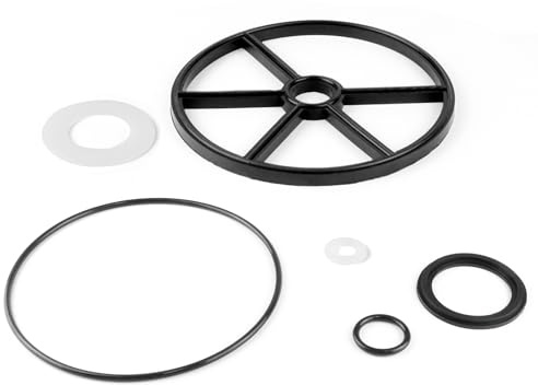 Kit de Juntas de araña para válvulas multipuerto, Junta de Filtro de Piscina con arandela de araña, Kit de Sellado de Bomba de Piscina para válvula de Filtro de Arena, Kit de Juntas de Goma para