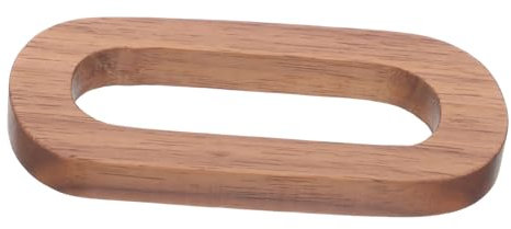 jojofuny Address Number Sign Solid Design House Numbers for Mailbox Installation Stylish Decorative Home Exterior Walnut Magnetic