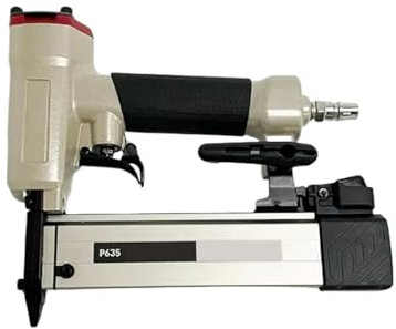Agrafeuse pneumatique professionnelle pour tapisse Cloueur pneumatique sans tête P635, agrafeuse Durable, Machine à clouer le bois