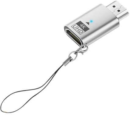 Adaptateur,Adaptateur Multimédia sans Décalage | Dongle de mirroring d'écran, Streaming et Casting | pour Ordinateur Portable Tablette Moniteur TV Fichiers Vidéo Audio