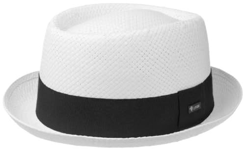 Lipodo CHAPEAUSHOP Acapulco Chapeau Pork Pie de Paille Fabrique en Italie Unisexe Printemps Ete