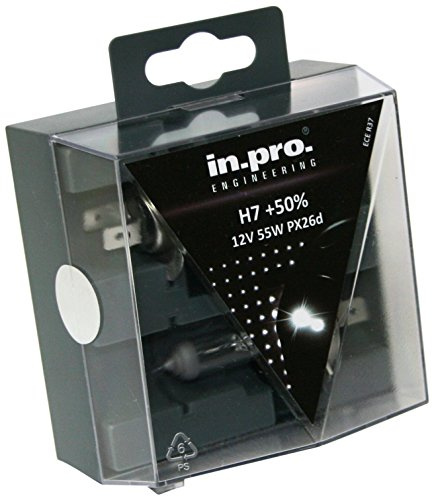 in. pro 011834 H7 Twin Box Premium, 12 V, 55 W Halogen