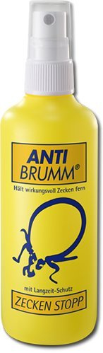 Anti Brumm Zecken Stopp Spar-Set 3x75ml. Schützt zuverlässig bis zu 8 Stunden vor Zecken