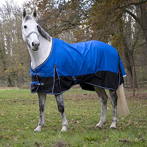 Stalldecke TYREX 1200D AISANCE EquiTheme blau/schwarz 145cm