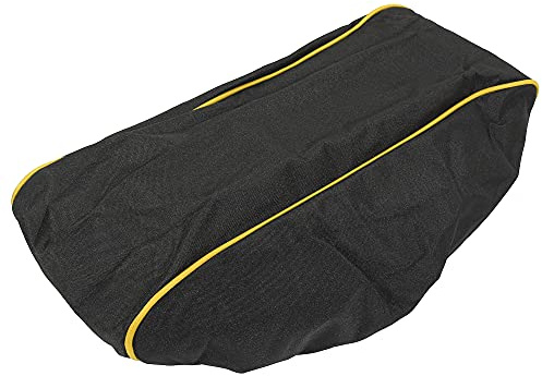 X AUTOHAUX Universal Truck 600D Winch Cover for 8500-17500 Lbs Yellow Edge