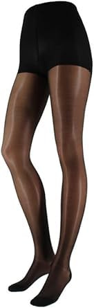 Franzoni Graduated Compression Strumpfhose 70 Denier, Paramedical Relief Pantyhose, Made in Italy
