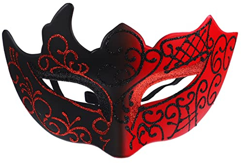 COLLBATH Venezianische Halbmaske Damen Masquerade Mask Für Karneval Und Halloween Einzigartige Cosplay Maske Für Partys Tänze Und Festlichkeiten Dekorative Augenmaske Für Frauen