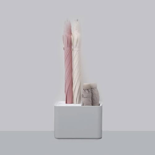 Generisch Regenschirmständer Weiss Schirmständer Weiß Eckig Regenschirm Aufbewahrung Wand ,grey