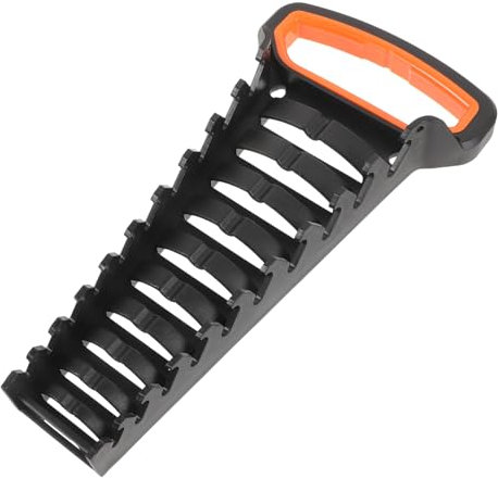 ANDRESLAD Wrench Organizer Wrench Rack Tool Tray Multiple Slots for Workshop Garage Storage