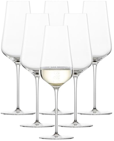 Zwiesel Glas Champagnerglas Duo (6-er Set), hand- und maschinengefertigte Sektgläser mit Moussierpunkt, spülmaschinenfeste Tritan-Kristallgläser (Art.-Nr. 123474)