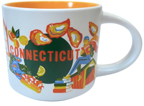 Starbucks Discovery Series Connecticut Mug en céramique, 414 ml