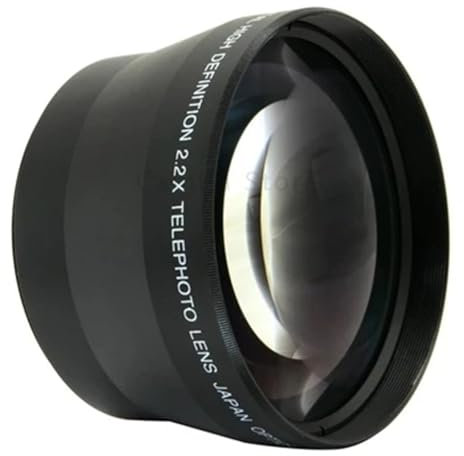KE88FENG Lente teleobjetivo teleconvertidor de Aumento de 52mm 2X for Canon for Nikon for Sony for pentax for Olympus DSLR DV SLR cámara Lente de Rosca de 18-55MM