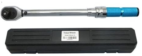 wangfq Llaves Allen Llave dinamométrica Ajustable, Herramientas de Reparación de Bicicletas, 1/4'', 3/8'', 1/2'', Juego de Herramientas manuales for reparación de Bicicletas Llave Allen(AYB-30)