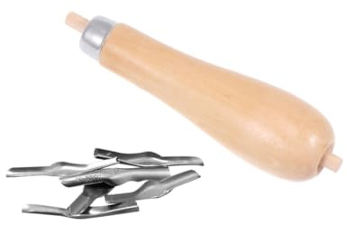 HOMSFOU Herramientas De Profesional De Cabezales Mango De Madera Herramienta De Tallado Para Bricolaje