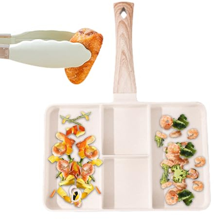 Modulär grillpanna – fyrkantig sektionsdesign matlagning