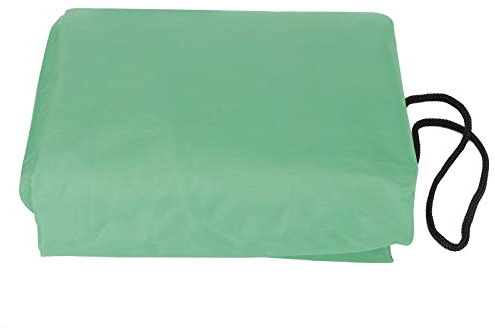 Quadratische Schwimmbadabdeckung Kinder Sandkasten-Schutzabdeckung Poolzubehör (120x120x20cm)(green2)