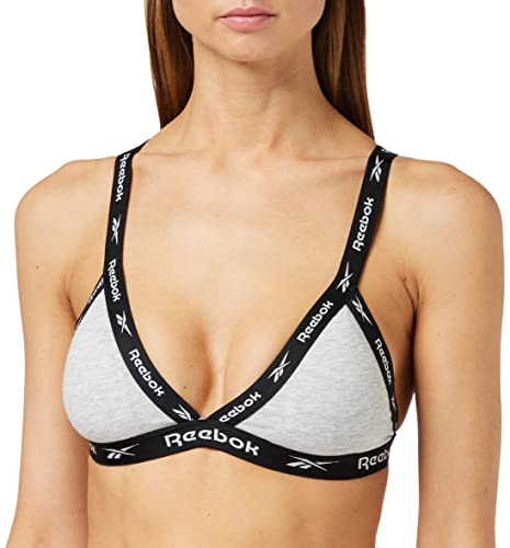 Reebok Damen BH Grau Mittel
