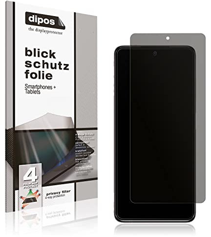 dipos I Protección de la Vista Compatible con Xiaomi Poco X3 Pro Protector de Pantalla Privacy
