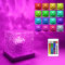 YATOSEEN Proiettore Ocean Wave - Lampada Touch a 16 Colori Con Controllo Touch, Cubo 3D Galaxy per Casa, Ufficio, Bar, Ristorante
