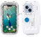 PULUZ Underwater Waterproof Snorkeling Case for iPhone 15/14 / 13/13 / 12/12 Pro, 40m/130ft Housing Protective Cover Phone Photo Video Diving Case Clear