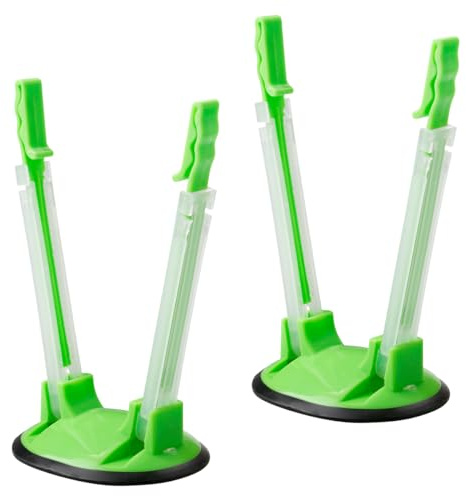 GLADFRESIT 2PCS Adjustable Bag Holder Stands for Food Storage Bags | 2PCS Adjustable Bag Holder Stands for Food Storage Freezer Sandwich and Meal Prep Bags