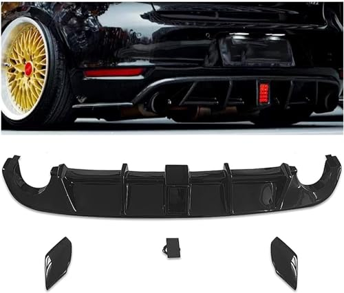 PARIE Auto Heckspoiler für VW Golf MK Vi GTI 6 GTI MK6 GTI 2.0 GTI 5K1, Heckflügel Deflektor Dachspoiler Flügel Kofferraum Spoiler Dekoration Autozubehör