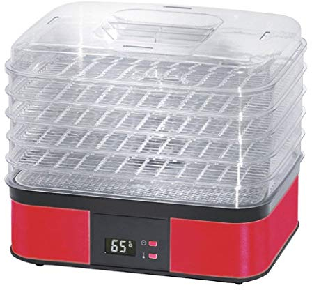 Máquina deshidratadora de alimentos: conservador de alimentos eléctrico profesional de varios niveles, máquina para hacer cecina de carne o ternera, secador de frutas y verduras de 5 capas 250 W