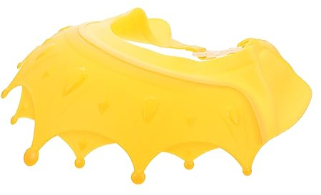 WATIIFUFU Verstellbare Kinderbadehaube mit Auslaufsicherem Design und Bequemem Sitz aus Kunststoff und Tpe für Babys Beim Baden und Haarewaschen