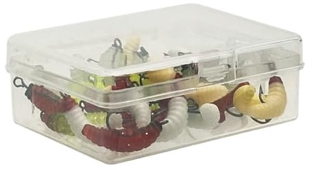 MCAOAL 30 Percento Morbida Esca da Pane Esche Artificiali Morbida Plastica Pesca Con Gancio Per Aggraditori Accessori