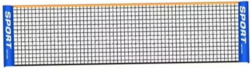 Badminton Net, tragbares Tennisnetz, Volleyball -Netz mit Rodtasche für Innengarten im Freien, Garten, Strand, Netze, Netze