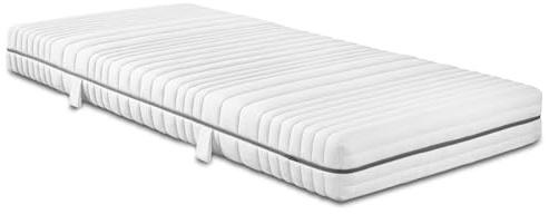 Bodyprotect Kaltschaummatratze Vital Protect 120x200 cm, orthopädische 7-Zonen Matratze Härtegrad H2 weich - mittelfest, Öko-Tex, ergonomische Schaumstoffmatratze Höhe 18 cm, Made in EU