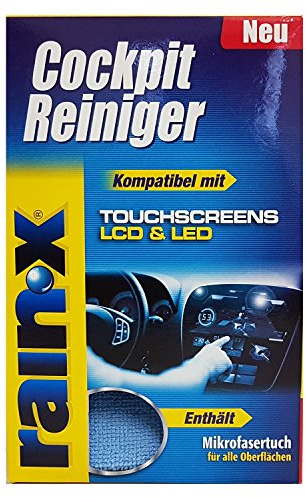 Rain-X RainX Auto Cockpit Reiniger - Set für Touchscreen - LCD - TFT - LED - Plasma