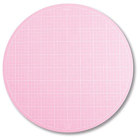 Sue Daley 40,6 cm runde rotierende Schneidematte, Rosa