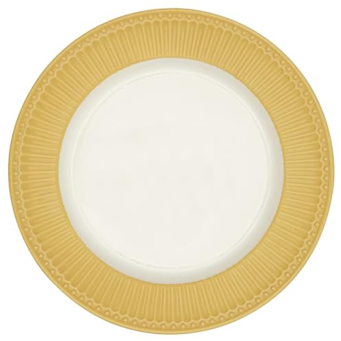 GreenGate - Dinner Teller, Speiseteller - Alice - Honey Mustard - 26,5 cm
