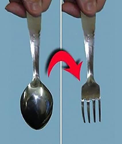 Cuillère à fourchette – Tour de magie / Tour de magie / Accessoires de fête / Gimmick magique
