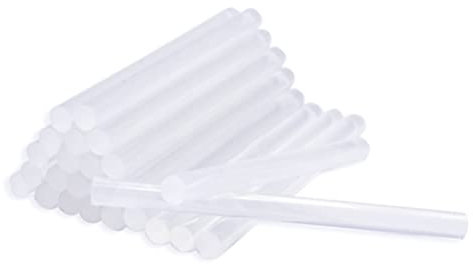 Barras de Cola para Pistola de Silicona Caliente, Cartucho de Pegamento Termofusible Multiusos Transparente de Secado Rápido para Manualidades, Bricolaje o Sellados - Ofituria